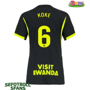 Atletico Madrid Koke #6 Bortatröja Kvinnor 2026-27 Kortärmad